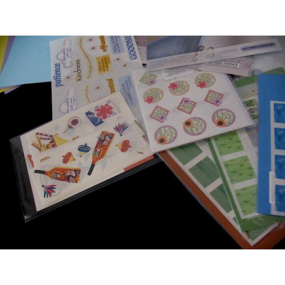 Lot of Wedding BLISS Stickers, Shortcuts Neutrals, New Year's, Celebration& Abc - Picture 6 of 14